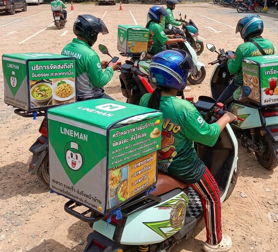 🚚 บริการจัดส่งอาหารถึงที่ อิ่มอร่อย สะดวกทุกมื้อ  ไม่ว่าจะสั่งเป็นอาหารจานเดียว ข้าวกล่อง หรือเครื่องดื่ม เราพร้อมปรุงสดใหม่และจัดส่งถึงมือคุณ